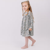 Collants en coton biologique - collants pour enfants durables et doux pour la peau en rose tendre